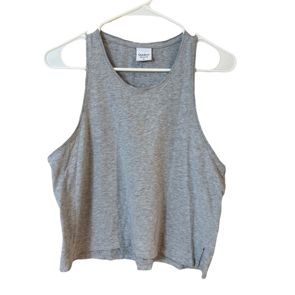 Outdoor Voices Tops - Outdoor Voices Gray Medium Workout Tank Top